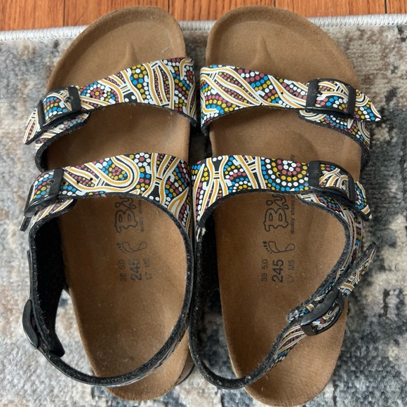 Birkenstock Multicolor Patterned Sandals - Picture 4 of 7